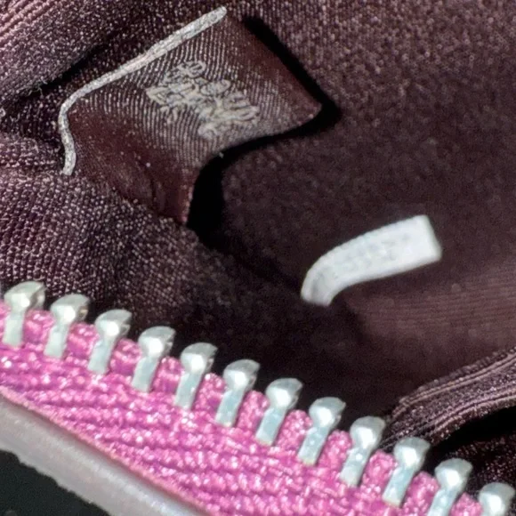 Coach Magenta Leather Zip Wristlet Clutch NWT - Picture 2 of 9